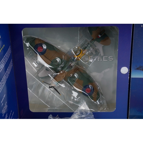 202 - A boxed Hobbymaster 1:48 scale die-cast display HA7801 Spitfire Mk.1 