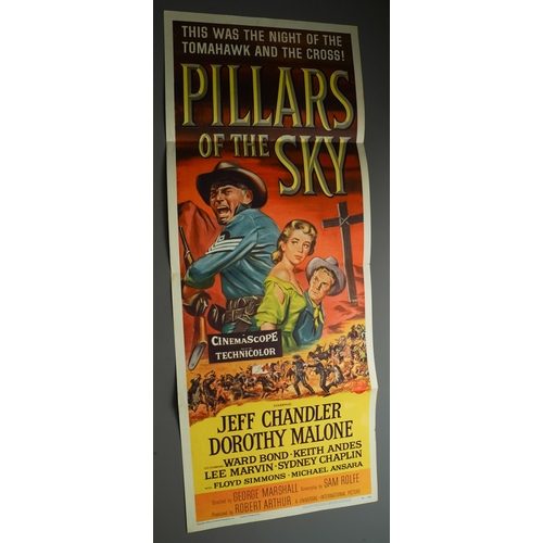 215 - Cinema Interest - Western film interest, comprising four 1950's insert posters for 