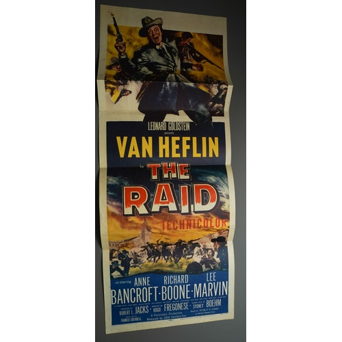 215 - Cinema Interest - Western film interest, comprising four 1950's insert posters for 