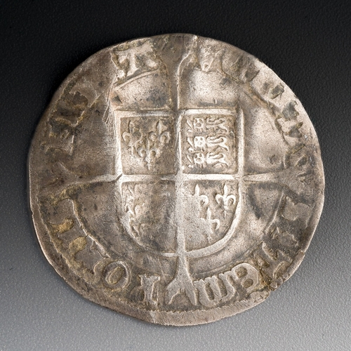 309 - A Mary hammered silver groat, 1553-54, worn condition