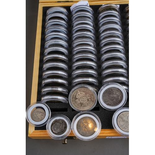 329 - Box containing a collection of 19th and 20th century GB and World coins, including twenty five  £1 (... 