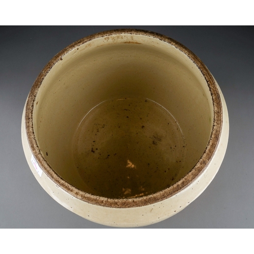 372 - A late 19th Victorian Doulton & Co Lambeth salt glazed stoneware ' Improved Bread Pan ' Proving Bowl... 