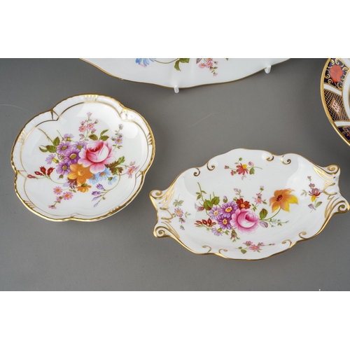 417 - A Royal Crown Derby Imari 1128, Tea Cup and Saucer, together with Three pieces of Royal Crown Derby ... 