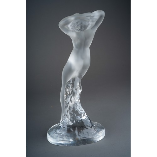 550 - A Lalique  'Danseuse Bras Leves