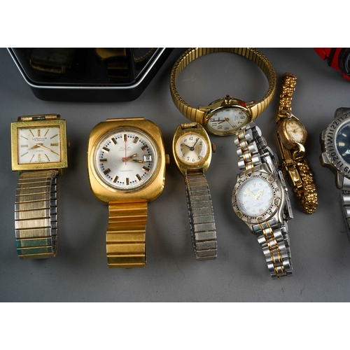 743 - Collection of vintage watches to include two G Shock Baby G watches in original cases and one withou... 