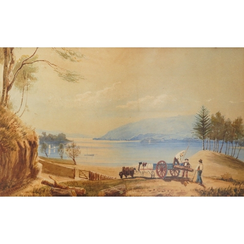 935 - W Kinnebrook (British, 19th Century)
Windermere, September 1861
watercolour, 20 x 30cm 
signed, titl... 