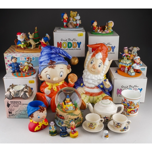 988 - A collection of Noddy collectables, including a quantity of Elgate boxed resin 