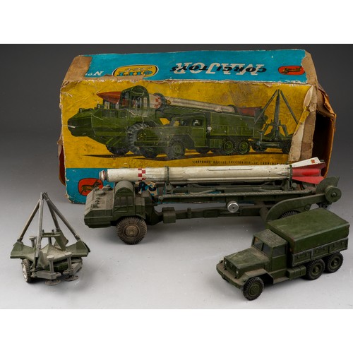 370 - A boxed vintage Corgi Toys Major Gift Set No 9 Corporal Missile, Erector Vehicle, launcher and toy t... 