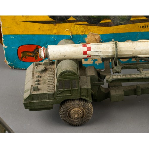 370 - A boxed vintage Corgi Toys Major Gift Set No 9 Corporal Missile, Erector Vehicle, launcher and toy t... 