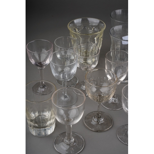 737 - Assorted glassware including beer, wine etc (1 large box)