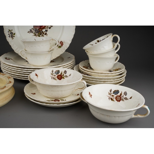 742 - Assorted ceramics to include: Carlton Ware blush ivory 268930 vase; cottage ware butter dish and cov... 