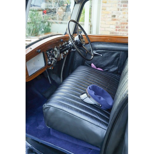 2000 - 1937 Daimler EL24 Light Limousine in blue/black, car chassis number 4053 with all associated paperwo... 