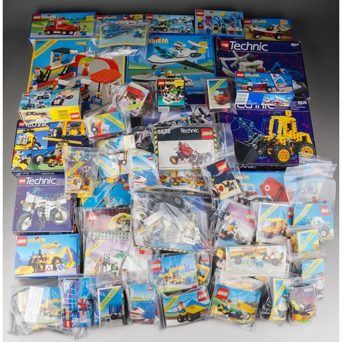 917 - A box of boxed and loose Lego including Lego System, Lego Technic, LegoLand etc.  Contents not check... 