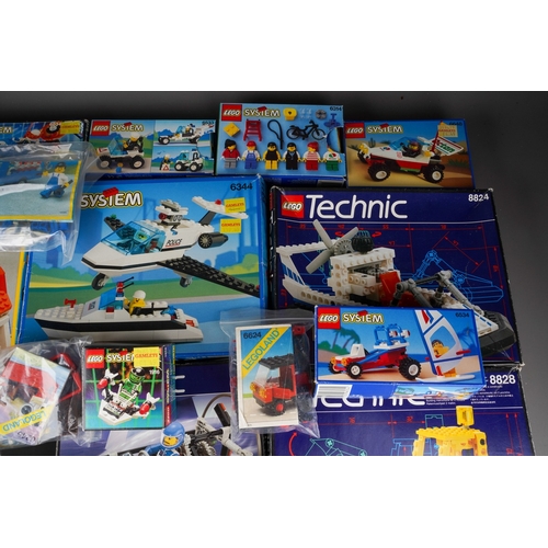 917 - A box of boxed and loose Lego including Lego System, Lego Technic, LegoLand etc.  Contents not check... 