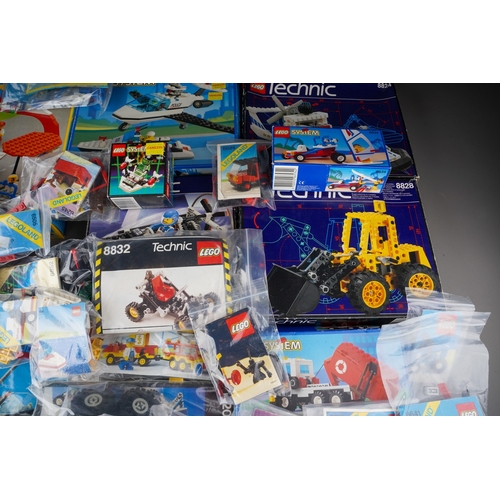 917 - A box of boxed and loose Lego including Lego System, Lego Technic, LegoLand etc.  Contents not check... 