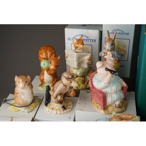 56 - The World of Beatrix Potter: a boxed Beswick 1999 Collectors tableau 