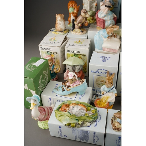 56 - The World of Beatrix Potter: a boxed Beswick 1999 Collectors tableau 