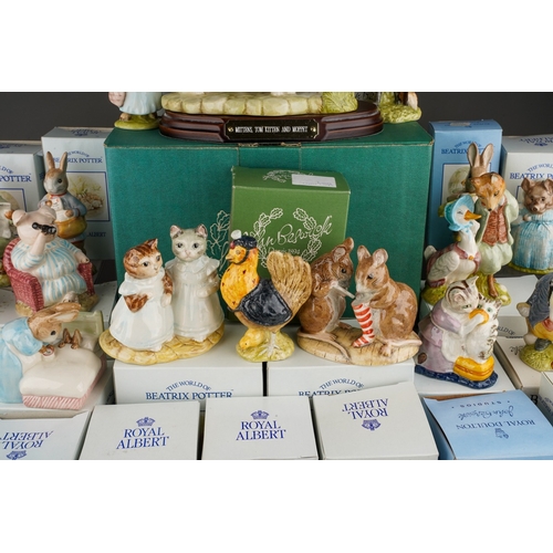 56 - The World of Beatrix Potter: a boxed Beswick 1999 Collectors tableau 