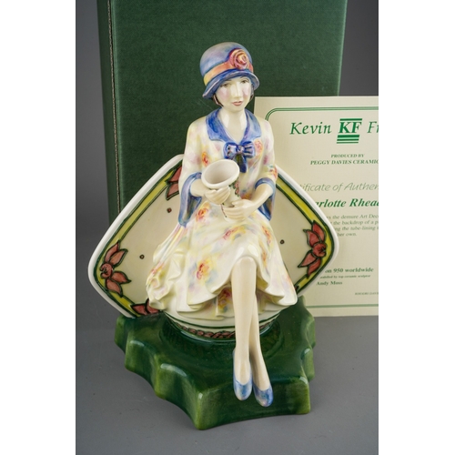 80 - A Kevin Francis model of Charlotte Rhead, limited edition 479\950, boxed with certificate (1)