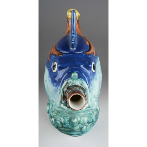 118 - Minton archive collection fish teapot limited edition of 2500 this is no 500 in original box with th... 