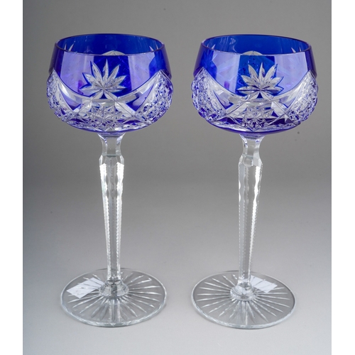 137 - Two Val St Lambert glasses (featured in 1908 catalogue)