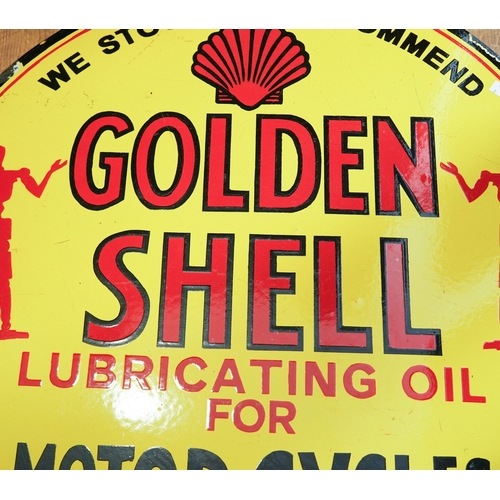 232 - Advertising: an American Golden Shell Lubricating Oil for Motor Cycles  (The Shell Co. of Aust Ltd) ... 