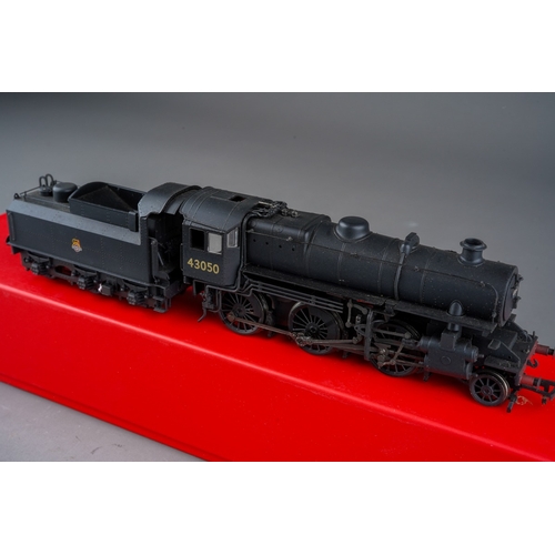 276 - Bachmann 32-575K, class 4MT Ivatt, 43050, black, early crest, weathered