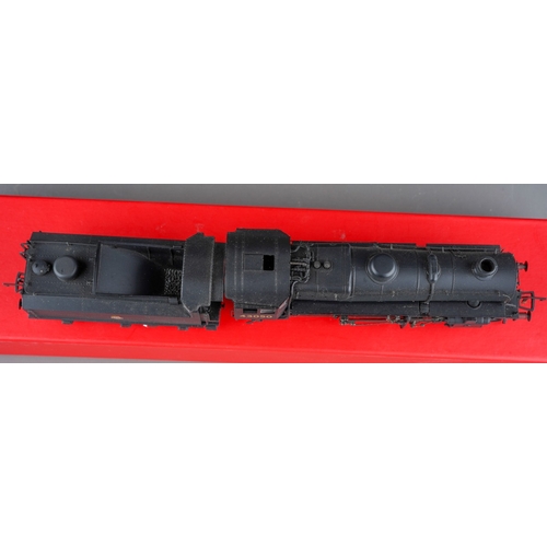 276 - Bachmann 32-575K, class 4MT Ivatt, 43050, black, early crest, weathered