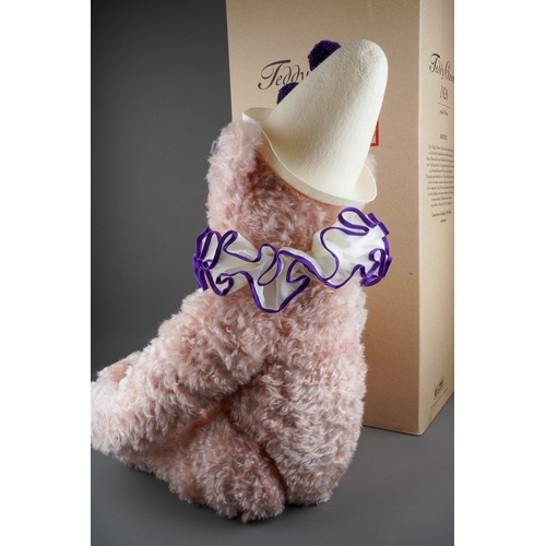 287 - A Steiff Teddy Clown 1926 Replica, 70cm (pink) with certificate and white ear tag numbered 00643, in... 