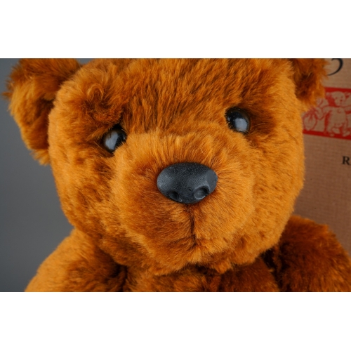 288 - A Steiff 1902 Replica brown Teddy Bear, 55cm long, button and white tag no: 02520 with certificate, ... 