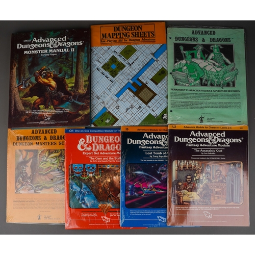 301 - Dungeons & Dragons - Mapping Sheets, Advanced Permanent Character Folder & Adventure Records, I5 Adv... 