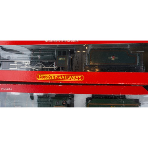 356 - 3 Hornby OO Gauge Locomotives to include BR Patriot 45500, Stanier Class 5 No. 44932 (BR Preserved L... 