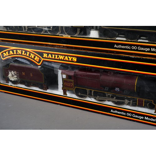 359 - Palitoy Mainline Railways 2 x 00 Gauge to include Parallel Boiler Scot LMSR Crimson 'Old Contemptibl... 