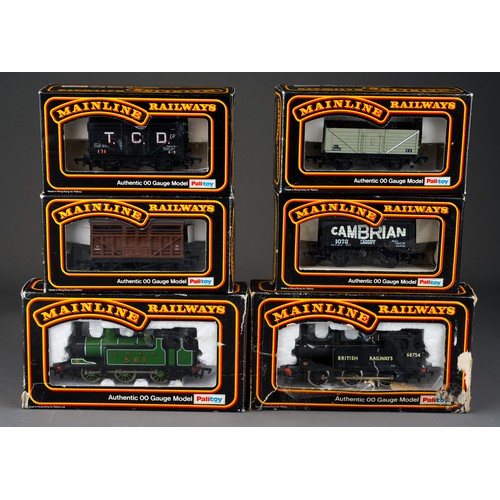 364 - Palitoy Mainline Railways 00 Gauge Locomotives 0-6-0T J72 Class Tank LNER Livery x 2 plus 4 assorted... 