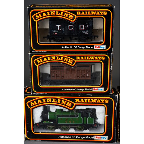 364 - Palitoy Mainline Railways 00 Gauge Locomotives 0-6-0T J72 Class Tank LNER Livery x 2 plus 4 assorted... 