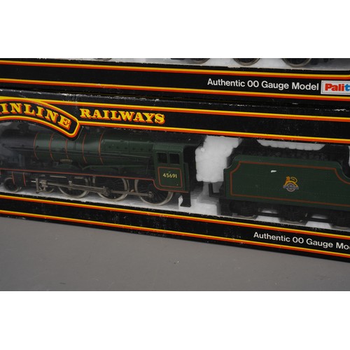 365 - Palitoy Mainline Railways 00 Gauge Locomotives x 2 to include 4-6-0 Jubilee Class 6P BR Green and 0-... 