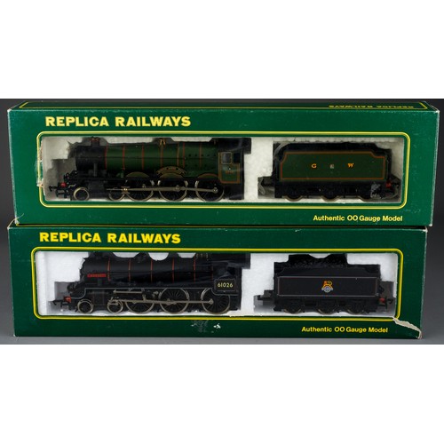 367 - Replica Railways 00 Gauge Locomotives to include Burton Agnes Hall 6998 and Ourebi 61026