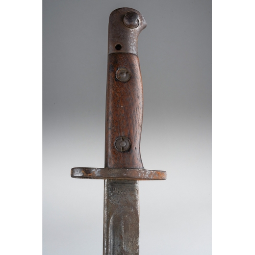 459 - WWI British 1907 Bayonet and Scabbard, stamped