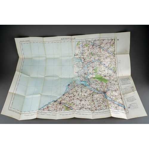 464 - Three maps to include WWI era military maps No 15 and No 26. Dated 9th September 1914 and 30th Augus... 