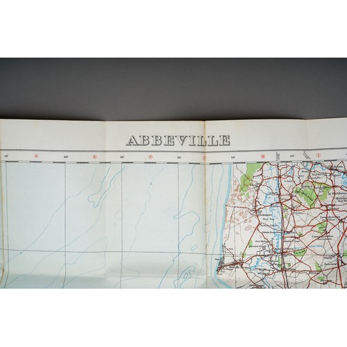 464 - Three maps to include WWI era military maps No 15 and No 26. Dated 9th September 1914 and 30th Augus... 