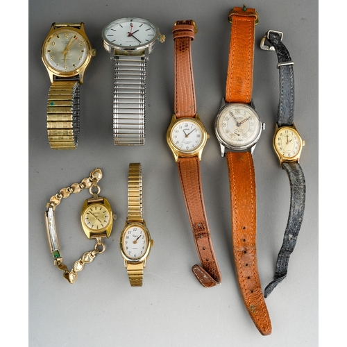 784 - Collection of watches to include vintage  men's Ingersoll, ladies and men's Roamer etc.