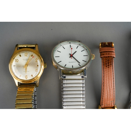 784 - Collection of watches to include vintage  men's Ingersoll, ladies and men's Roamer etc.