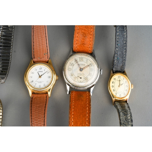 784 - Collection of watches to include vintage  men's Ingersoll, ladies and men's Roamer etc.