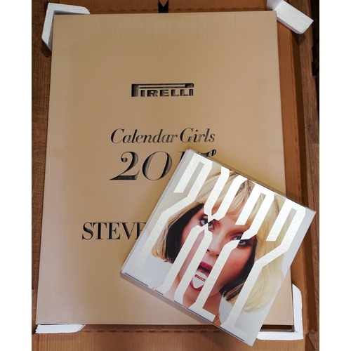 1027 - A collection of Pirelli calendars, hardback covers, in boxes, to include: 2011 (Mythology - Karl Lag... 