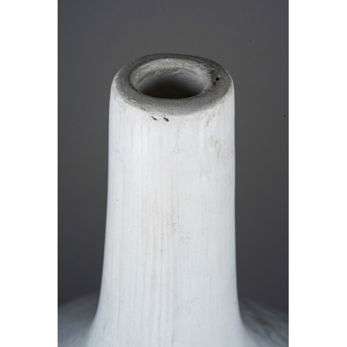 135 - Yuri Zatarain Spanish / Russian (B.1972-) a porcelain ovoid bottle vase decorated with a design from... 