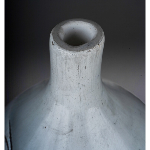 136 - Yuri Zatarain Spanish / Russian (B.1972-) a porcelain ovoid bottle vase decorated with a design from... 