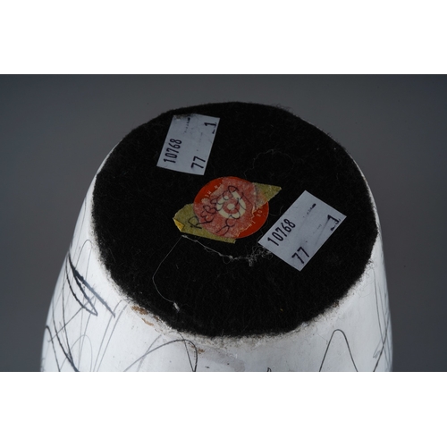 136 - Yuri Zatarain Spanish / Russian (B.1972-) a porcelain ovoid bottle vase decorated with a design from... 