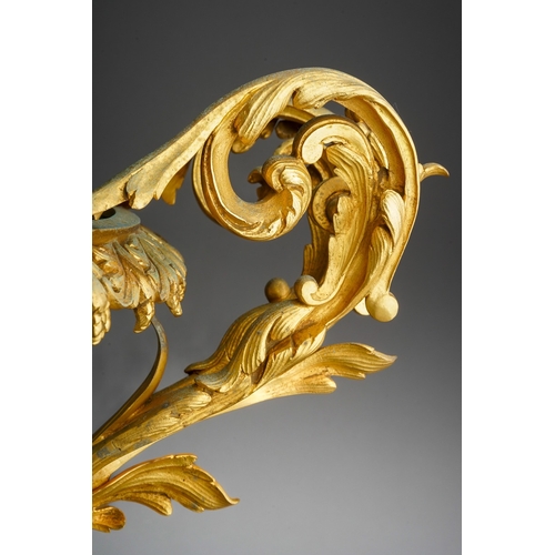 147 - A 19th century Chinese Canton porcelain famille rose and ormolu mounted punch bowl, the porcelain en... 