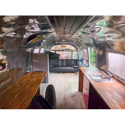 329 - A 1976 Airstream Manitoba travel trailer,
serial number and original plaques present on outside of i... 