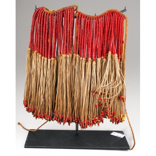 494 - Ethnographica - tribal beaded girls initiation apron from South Africa, circa 1900s